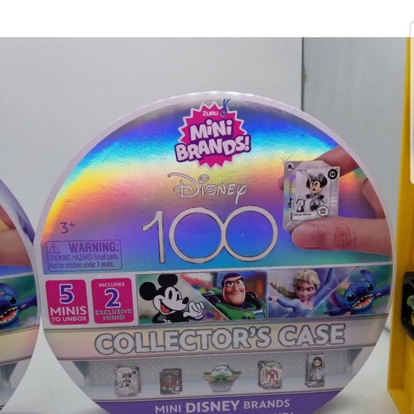 Mini Brands Exclusive Disney 100 Platinum Collectors Case Zuru ~ 5 Minis Bundle - Picture 4 of 5